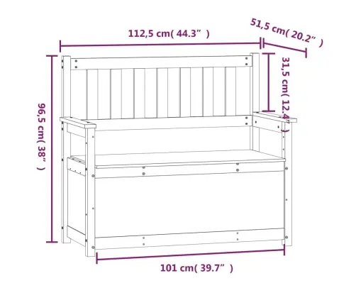 Suoliukas, Juodas, 112,5X51,5X96,5cm Pušies Medienos Masyvas