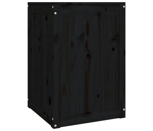 Pesukast, Must, 44 X 44 X 66 cm Männipuit