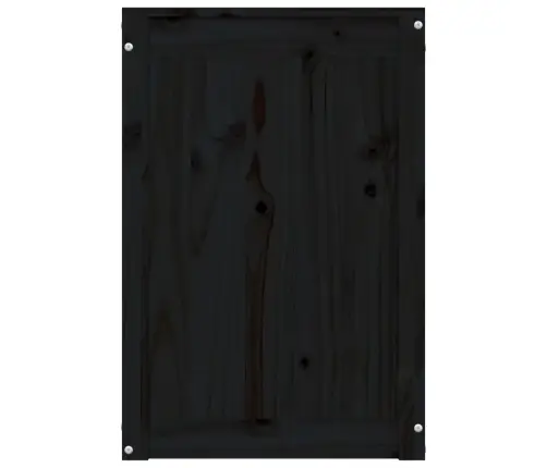 Pesukast, Must, 44 X 44 X 66 cm Männipuit