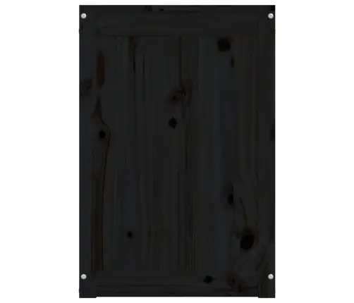 Pesukast, Must, 44 X 44 X 66 cm Männipuit