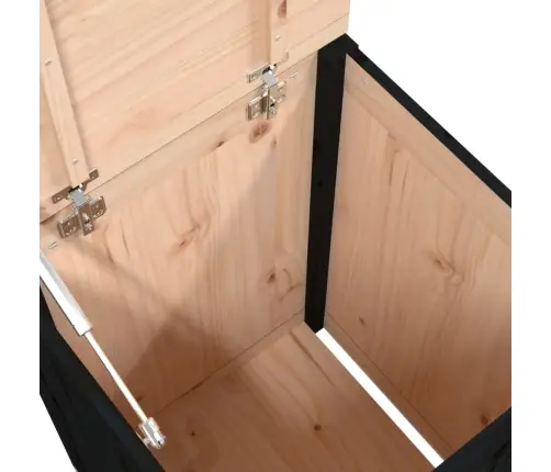 Pesukast, Must, 44 X 44 X 66 cm Männipuit