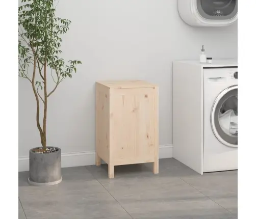 Veļas Kaste, 44X44X76 Cm, Priedes Masīvkoks Vidaxl