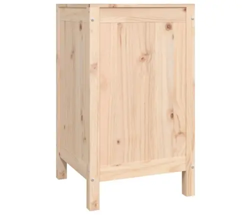 Veļas Kaste, 44X44X76 Cm, Priedes Masīvkoks Vidaxl