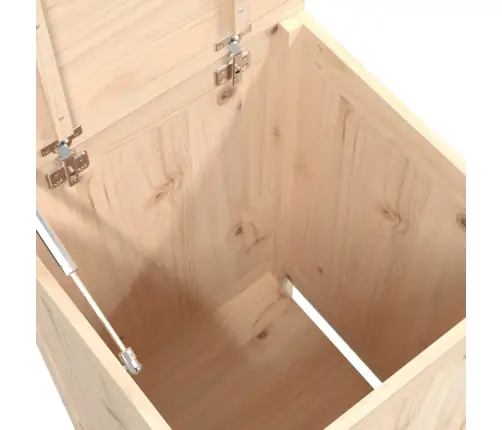 Veļas Kaste, 44X44X76 Cm, Priedes Masīvkoks Vidaxl