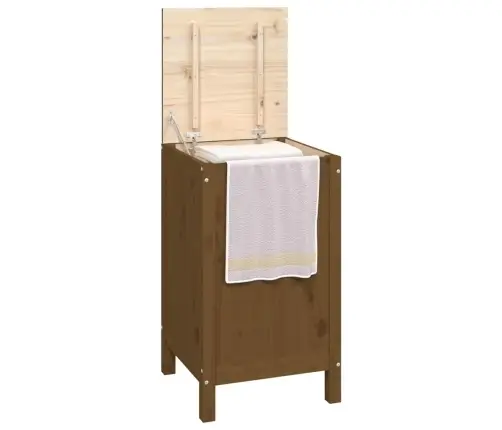 Pesukast, Meepruun, 44 X 44 X 76 cm Männipuit