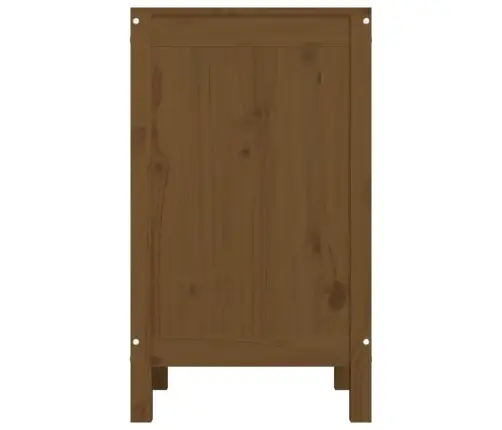 Pesukast, Meepruun, 44 X 44 X 76 cm Männipuit