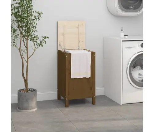 Pesukast, Meepruun, 44 X 44 X 76 cm Männipuit