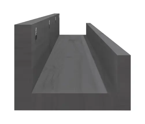 Seinariiulid 2 Tk, Hall, 110 X 12 X 9 cm Männipuit Seinariiulid 2 Tk, Hall, 110 X 12 X 9 cm Männipuit