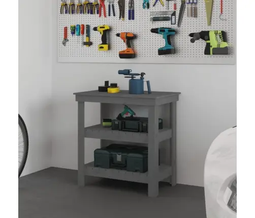 Tööpink, Hall, 78,5X50X80 cm Männipuit