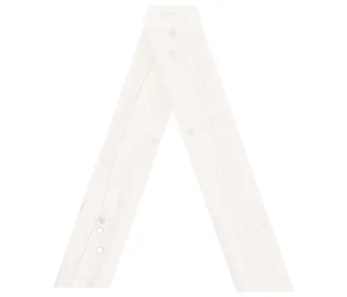 Pukid 2 Tk, Valge, 40 X 40 X 45 cm Männipuit