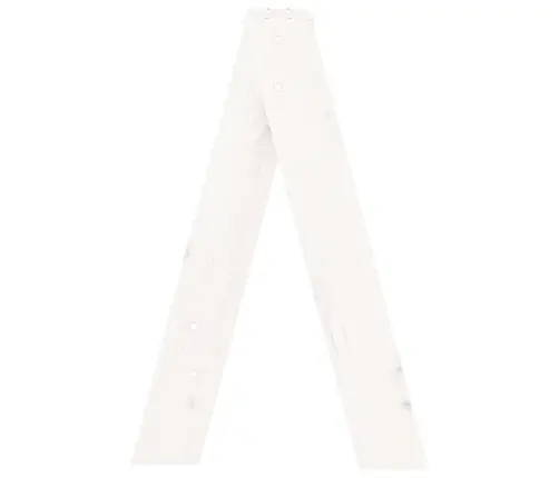 Taburetes, 2 Gab., Baltas, 40X40X60 Cm, Priedes Masīvkoks Vidaxl