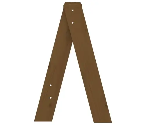 Taburetės, 2Vnt., Medaus Rudos, 40X40X60cm Pušies Masyvas