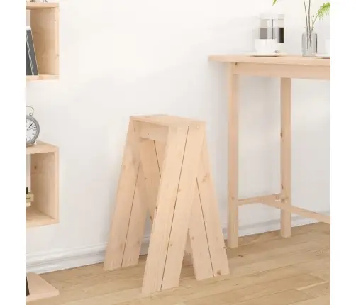 Taburetes, 2 Gab., 40X40X75 Cm, Priedes Masīvkoks Vidaxl