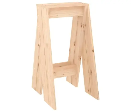 Taburetes, 2 Gab., 40X40X75 Cm, Priedes Masīvkoks Vidaxl