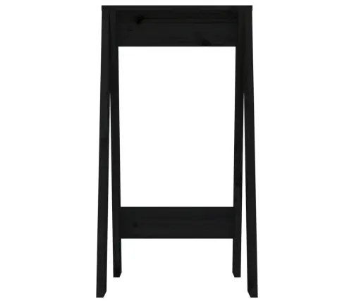 Pukid 2 Tk, Must, 40 X 40 X 75 cm Männipuit