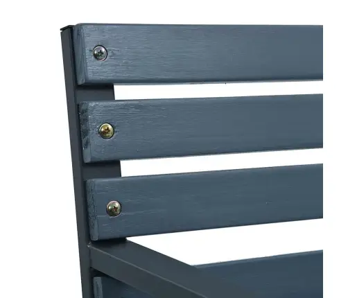 Dārza Krēsli, 2 Gab., Pelēki, Egles Masīvkoks, Tērauds Vidaxl