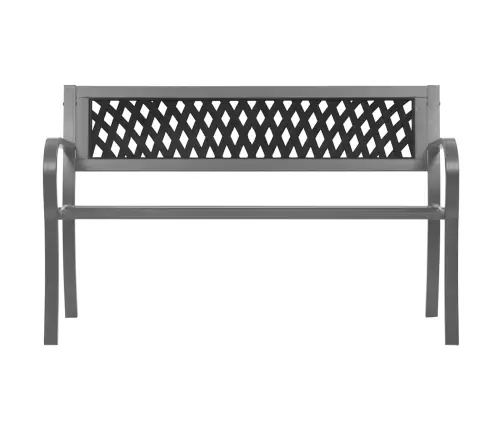 Sodo Suoliukas, Juodos Spalvos, 120cm Plienas