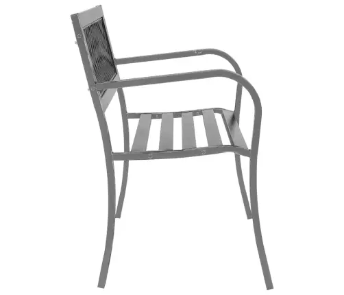 Sodo Suoliukas, Juodos Spalvos, 120cm Plienas