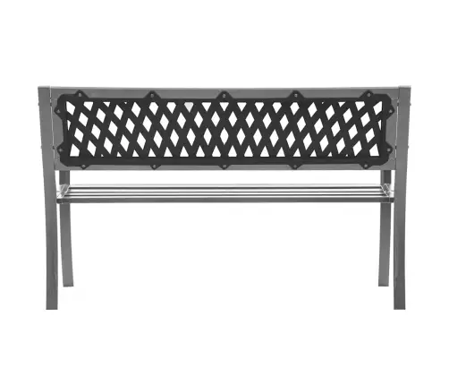 Sodo Suoliukas, Juodos Spalvos, 120cm Plienas