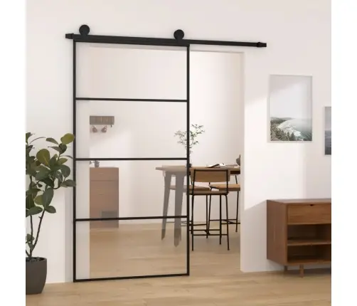 Liuguks Tarvikutega, 102,5 X 205 cm Esg-Klaas Ja Alumiinium