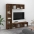 3-Daļīgs Grāmatu Un Tv Plaukta Komplekts, Ozola, 180X30X180 Cm Vidaxl