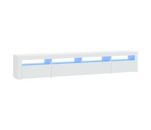 Telerialus Led-Tuledega, Valge, 240 X 35 X 40 Cm