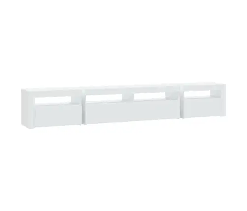 Telerialus Led-Tuledega, Valge, 240 X 35 X 40 Cm