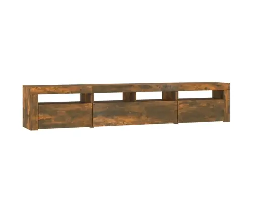 Tv Skapītis Ar Led Apgaismojumu, Ozolkoka Krāsa, 210X35X40 Cm Vidaxl Tv Skapītis Ar Led Apgaismojumu, Ozolkoka Krāsa, 210X35X40 Cm Vidaxl