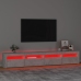 Tv Spintelė Su Led Apšvietimu, Betono Pilka, 240X35X40Cm