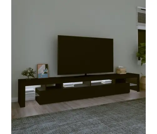 Tv Skapītis Ar Led Apgaismojumu, Melns, 260X36,5X40 Cm Vidaxl Tv Skapītis Ar Led Apgaismojumu, Melns, 260X36,5X40 Cm Vidaxl