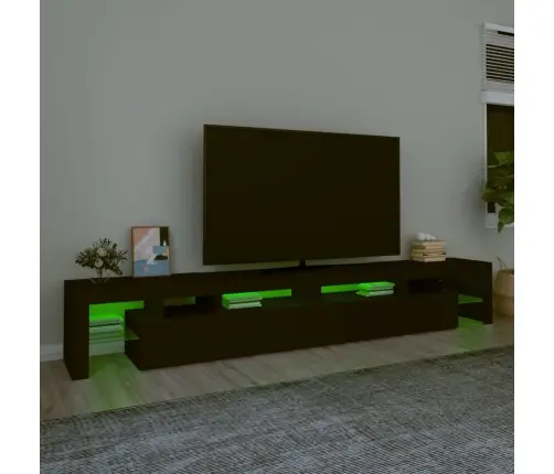 Tv Skapītis Ar Led Apgaismojumu, Melns, 260X36,5X40 Cm Vidaxl Tv Skapītis Ar Led Apgaismojumu, Melns, 260X36,5X40 Cm Vidaxl