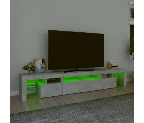 Tv Skapītis Ar Led Apgaismojumu, Betona Pelēks, 230X36,5X40 Cm Vidaxl Tv Skapītis Ar Led Apgaismojumu, Betona Pelēks, 230X36,5X40 Cm Vidaxl