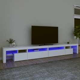 Telerialus Led-Tuledega, Valge, 290X36,5X40 Cm