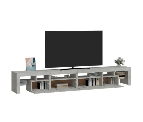 Tv Skapītis Ar Led Apgaismojumu, Betona Pelēks, 260X36,5X40 Cm Vidaxl Tv Skapītis Ar Led Apgaismojumu, Betona Pelēks, 260X36,5X40 Cm Vidaxl