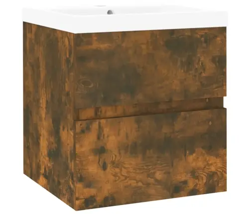 Sisseehitatud Valamukapp, Suitsutatud Tamm, Tehispuit