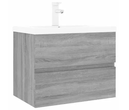 Sisseehitatud Valamukapp, Hall Sonoma Tamm, Tehispuit