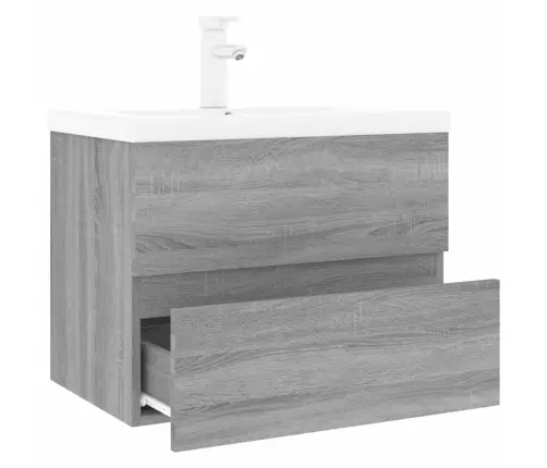 Sisseehitatud Valamukapp, Hall Sonoma Tamm, Tehispuit