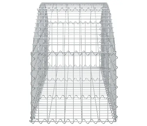 Kaarekujuline Gabioonkorv, 150X50X40/60 cm Tsingitud Raud