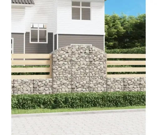 Kaarekujuline Gabioonkorv, 150X50X140/160 cm Tsingitud Raud