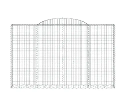 Kaarekujuline Gabioonkorv, 300X30X180/200 cm Tsingitud Raud