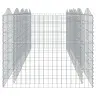 Kaarekujuline Gabioon Taimelava, 400X100X100 cm Tsingitud Raud