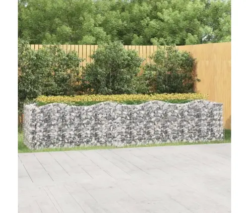 Kaarekujuline Gabioon Taimelava, 400X100X100 cm Tsingitud Raud