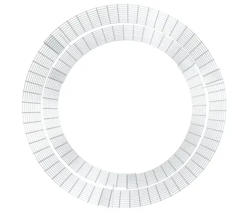 Gabiono Laužavietė, 100Cm Skersmens, Galvanizuota Geležis