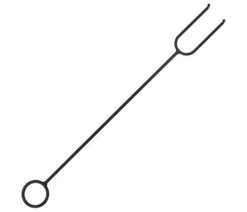 Ugunskura Trauks Ar Kruķi, 79X79X46,5 Cm, Xxl, Tērauds Vidaxl