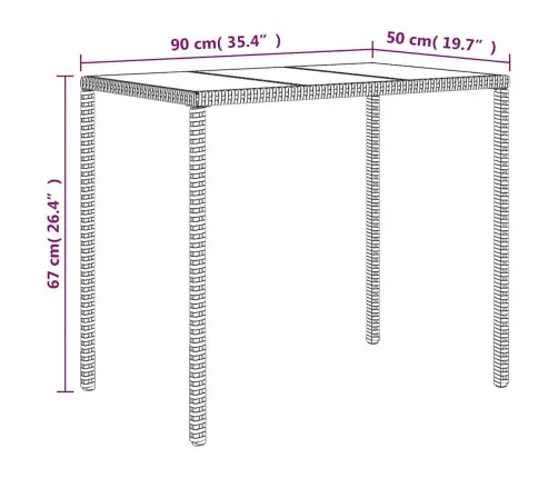 6-Osaline Aiamööbli Komplekt Patjadega, Hall, Polürotang