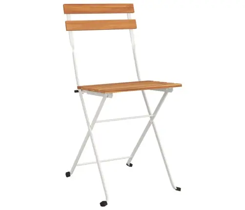 Sulankstomas Bistro Komplektas, 7 Dalių, Akacija Ir Plienas