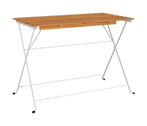 Sulankstomas Bistro Komplektas, 7 Dalių, Akacija Ir Plienas