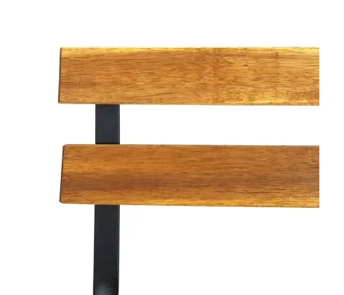 Saliekami Dārza Krēsli, 6 Gab., Tērauds Un Akācijas Masīvkoks Vidaxl