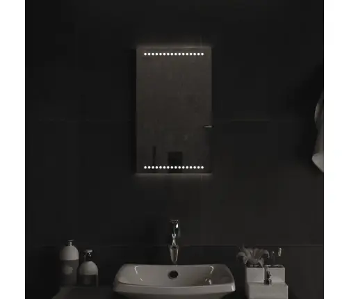 Vannasistabas Spogulis Ar Led, 30X50 Cm Vidaxl