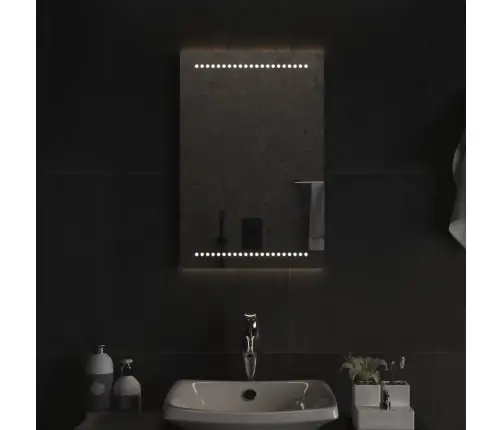 Vannasistabas Spogulis Ar Led, 40X60 Cm Vidaxl